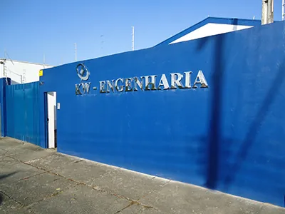 Fachada da KW Engenharia em Taubaté